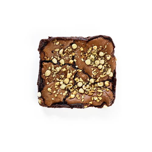 Brownie chocolade & noten (6P)